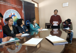 Mermbres del Comitè de Seguiment a Oruro