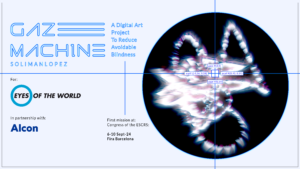 Poster of the Gaze Machine project