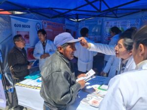 Amblyopia screening and fair in La Paz